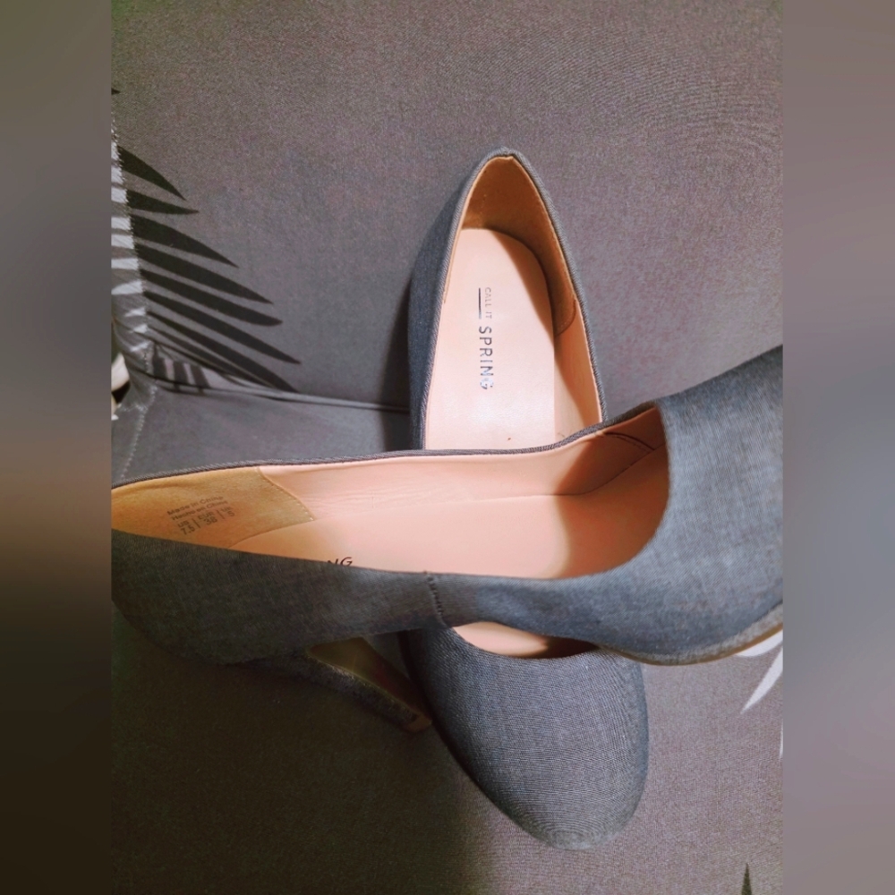 Gray Classic Pumps